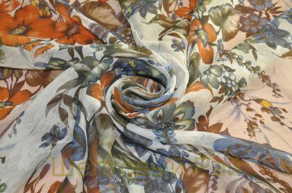 Шифон шелковый "Kenzo" (д-116)