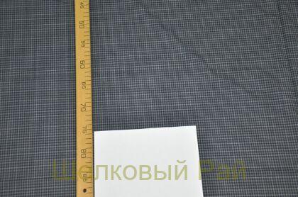 Костюмная шерсть в клетку (д-997)