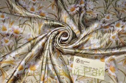 Шелк атласный "CAROLINA HERRERA" (д-622)