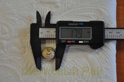 Пуговицы Chanel, золотого цвета 18 мм (д-1424)