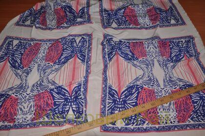 Крепдешин шелк купоны (д-826)