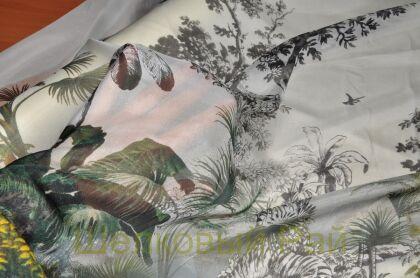 Шифон шелк настоящий "DIOR" (д-909)