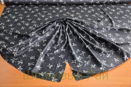 Шелк натуральный бантики (д-1213)