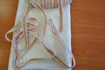 Тесьма розовая "Chanel" 2 см (д-1440)