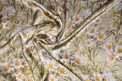 Шелк атласный "CAROLINA HERRERA" (д-622)