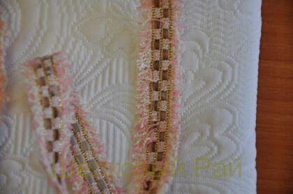 Тесьма розовая "Chanel" 2 см (д-1440)