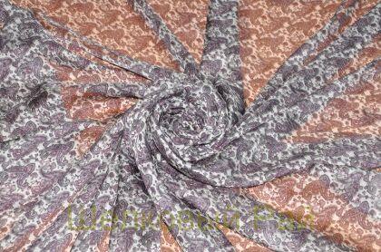 Шифон шелковый "Etro" ("з")