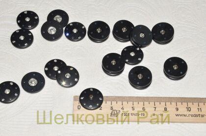 Кнопка пластиковая со стразами (22771/36;ne)