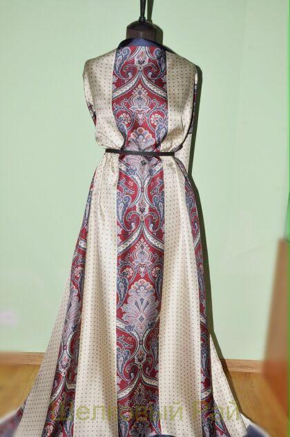 Ткань шелк-диагональ "Ted Baker" (д-667)