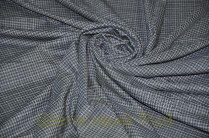 Костюмная шерсть в клетку (д-997)