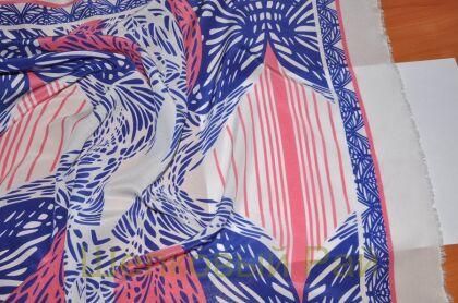 Крепдешин шелк купоны (д-826)