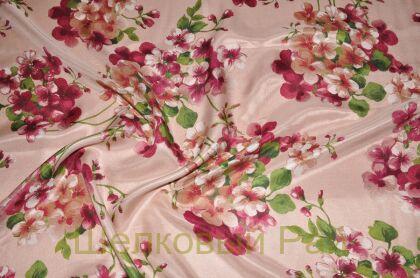 Шелк-муслин двусторонний "Gucci" (д-620)