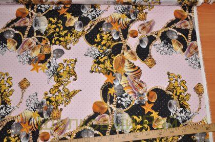 Шелк крепдешин "Versace" д-524