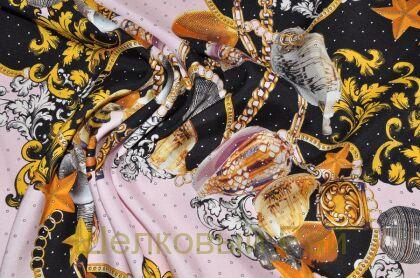 Шелк крепдешин "Versace" д-524