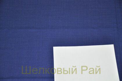 Костюмная шерсть темно-синяя (д-1054)