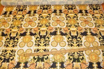 Плащевая ткань "Versace" (к-40)