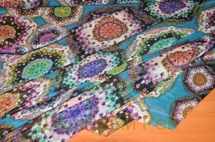 Шифон стрейч шелк "Missoni" (д-906)