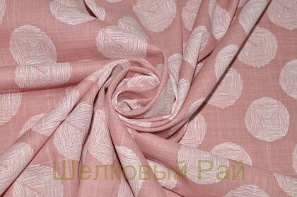 Батист-плательный цвета какао (д-487)