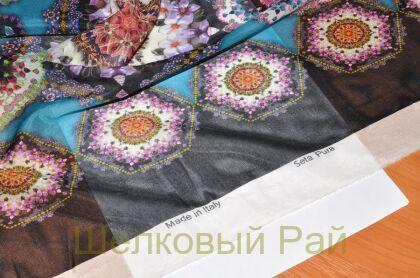 Шифон стрейч шелк "Missoni" (д-906)
