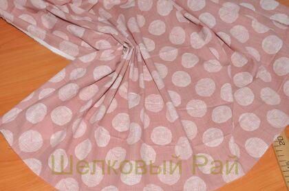 Батист-плательный цвета какао (д-487)