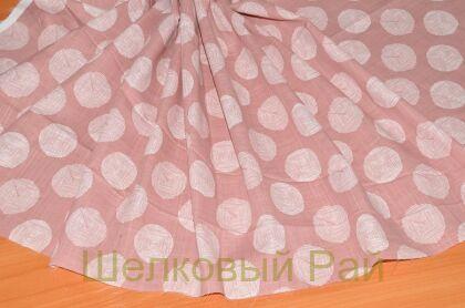 Батист-плательный цвета какао (д-487)