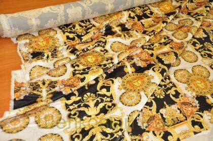 Плащевая ткань "Versace" (к-40)