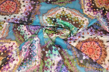 Шифон стрейч шелк "Missoni" (д-906)