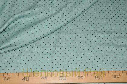 Плательная ткань в мелкий горошек (д-921)