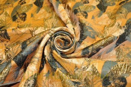 Жаккард осенние листья (к-42)