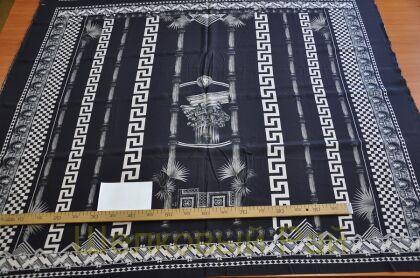 Шелк крепдешин купоны "VERSACE" (д-1059)