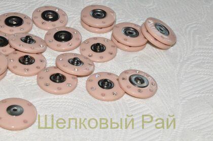 Кнопка пластиковая со стразами (22770/40;79)