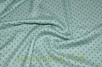 Плательная ткань в мелкий горошек (д-921)