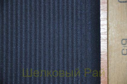 Костюмная шерсть стрейч полоска "Pierre Cardin" (а-174)