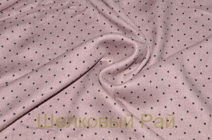 Плательная ткань в мелкий горошек (д-920)