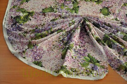 Шелк креп сирень (д-1205)