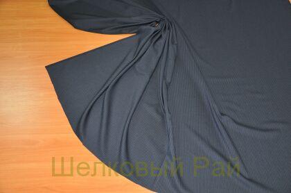 Костюмная шерсть стрейч полоска "Pierre Cardin" (а-174)