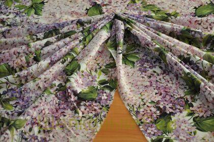 Шелк креп сирень (д-1205)