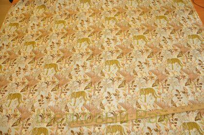 Жаккард тигры в стиле Dior (к-41)