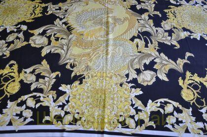 Шелк стрейч купоны "VERSACE" (д-1062)