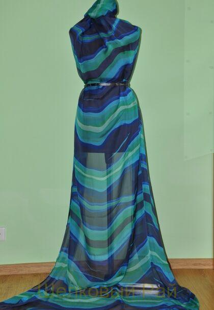 Шифон шелковый "Armani" ("л")