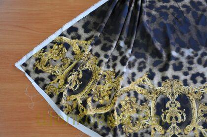 Шелк стрейч крепдешин "VERSACE" (д-1063)