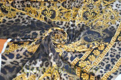 Шелк стрейч крепдешин "VERSACE" (д-1063)