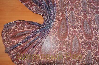 Шифон шелковый крэш "ETRO" (б-4)