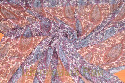 Шифон шелковый крэш "ETRO" (б-4)