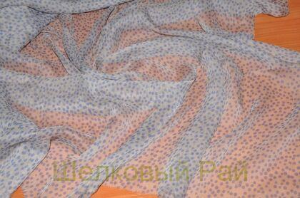Шифон мелкий горошек (б-41)