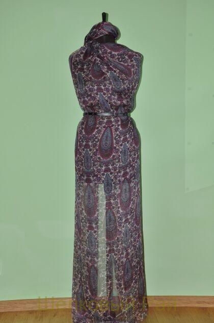 Шифон шелковый крэш "ETRO" (б-4)