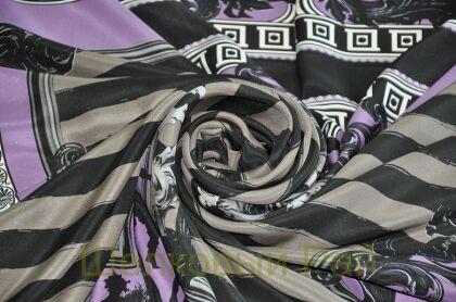 Шелк креп купоны "VERSACE" (д-1064)