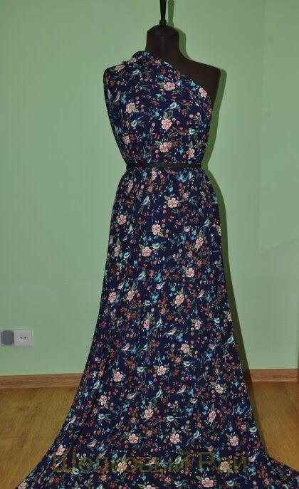 Крепдешин искусственный "Gucci" (д-114)