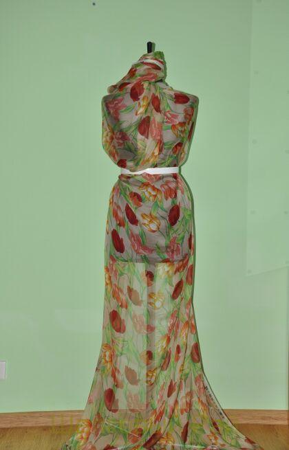 Крэш-шифон "Dolce & Gabbana" (в-103)