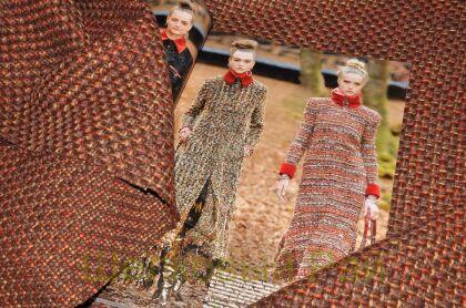 Твид пальтовый "Chanel" (д-645)